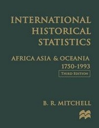 Enlarge image Cover: International Historical Statistics - Palgrave Macmillan