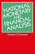 Cover: National Monetary and Financial Analysis - Palgrave Macmillan