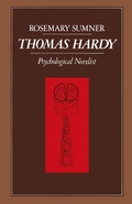 Cover: THOMAS HARDY: Psychological Novelist - Palgrave Macmillan