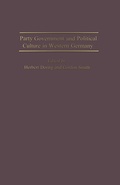 Cover: Party Government and Political Culture in Western Germany - Palgrave Macmillan