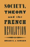 Cover: Society, Theory and the French Revolution - Palgrave Macmillan