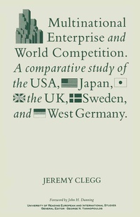 Enlarge image Cover: Multinational Enterprise and World Competition - Palgrave Macmillan