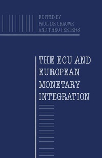 Enlarge image Cover: The ECU and European Monetary Integration - Palgrave Macmillan