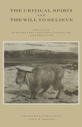 Cover: The Critical Spirit and the Will to Believe - Palgrave Macmillan