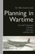 Cover: Planning in Wartime - Palgrave Macmillan
