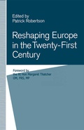 Cover: Reshaping Europe in the Twenty-First Century - Palgrave Macmillan