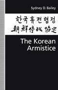 Cover: The Korean Armistice - Palgrave Macmillan