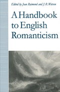 Cover: A Handbook to English Romanticism - Palgrave Macmillan