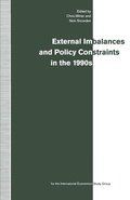 Cover: External Imbalances and Policy Constraints in the 1990s - Palgrave Macmillan