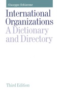 Cover: International Organizations - Palgrave Macmillan