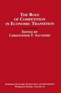 Enlarge image Cover: The Role of Competition in Economic Transition - Palgrave Macmillan