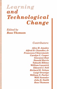 Enlarge image Cover: Learning and Technological Change - Palgrave Macmillan