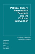 Cover: Political Theory, International Relations, and the Ethics of Intervention - Palgrave Macmillan
