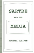 Cover: Sartre and the Media - Palgrave Macmillan