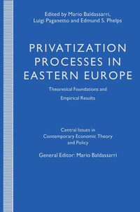 Enlarge image Cover: Privatization Processes in Eastern Europe - Palgrave Macmillan