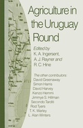 Cover: Agriculture in the Uruguay Round - Palgrave Macmillan
