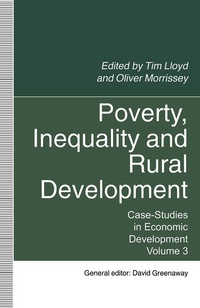 Enlarge image Cover: Poverty, Inequality and Rural Development - Palgrave Macmillan