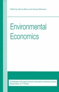 Cover: Environmental Economics - Palgrave Macmillan
