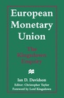 Cover: European Monetary Union: The Kingsdown Enquiry - Palgrave Macmillan