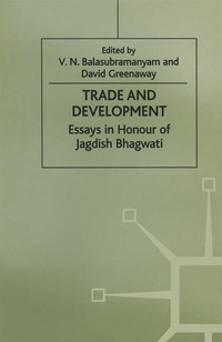 Enlarge image Cover: Trade and Development - Palgrave Macmillan