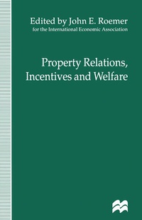 Enlarge image Cover: Property Relations, Incentives and Welfare - Palgrave Macmillan