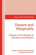 Cover: Dissent and Marginality - Palgrave Macmillan