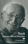 Cover: Hayek: Economist and Social Philosopher - Palgrave Macmillan