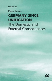 Enlarge image Cover: Germany since Unification - Palgrave Macmillan