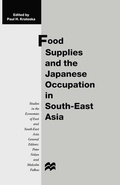Cover: Food Supplies and the Japanese Occupation in South-East Asia - Palgrave Macmillan