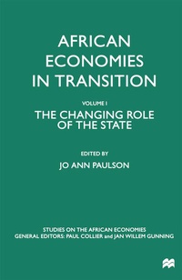 Enlarge image Cover: African Economies in Transition - Palgrave Macmillan