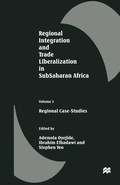 Cover: Regional Integration and Trade Liberalization in SubSaharan Africa - Palgrave Macmillan