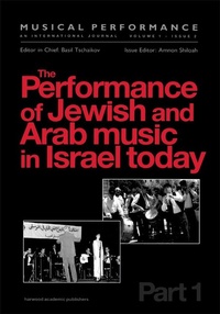 Abbildung von: The Performance of Jewish and Arab Music in Israel Today - Routledge