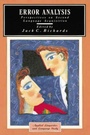 Cover: Error Analysis - Routledge