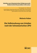 Cover: Die Vollstreckung von Urteilen nach der Schweizerischen ZPO - Dike Verlag Z&uuml;rich