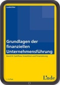 Cover: Grundlagen der finanziellen Unternehmensf&uuml;hrung, Band III - Linde