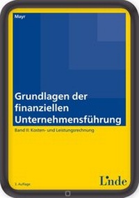 Abbildung von: Grundlagen der finanziellen Unternehmensführung, Band II - Linde
