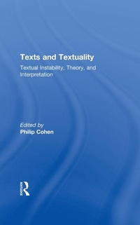 Abbildung von: Texts and Textuality - Routledge
