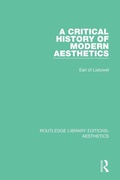 Cover: A Critical History of Modern Aesthetics - Routledge