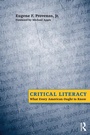 Cover: Critical Literacy - Routledge