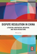 Bild: Dispute Resolution in China - Routledge