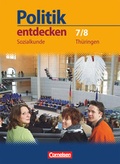 Cover: Politik entdecken - Sozialkunde Th&uuml;ringen - 7./8. Schuljahr - Cornelsen Verlag