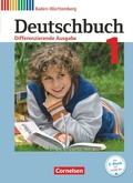 Cover: Deutschbuch - Sprach- und Lesebuch - Differenzierende Ausgabe Baden-W&uuml;rttemberg 2016 - Band 1: 5. Schuljahr - Cornelsen Verlag