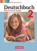 Cover: Deutschbuch - Sprach- und Lesebuch - Differenzierende Ausgabe Baden-W&uuml;rttemberg 2016 - Band 2: 6. Schuljahr - Cornelsen Verlag