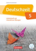 Cover: Deutschzeit - &Ouml;stliche Bundesl&auml;nder und Berlin - 5. Schuljahr - Cornelsen Verlag