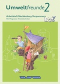 Cover: Umweltfreunde - Mecklenburg-Vorpommern - Ausgabe 2016 - 2. Schuljahr - Volk und Wissen Verlag
