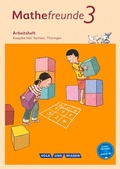 Cover: Mathefreunde - Ausgabe S&uuml;d 2015 - 3. Schuljahr - Volk und Wissen Verlag