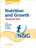Cover: Nutrition and Growth - S. Karger