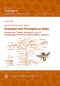 Cover: Evolution and Phylogeny of Bees - Schweizerbart'sche, E.