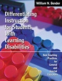 Cover: Differentiating Instruction for Students With Learning Disabilities - Corwin Press Inc