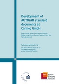 Cover: Development of AUTOSAR standard documents at Carmeq GmbH - Universit&auml;tsverlag Potsdam